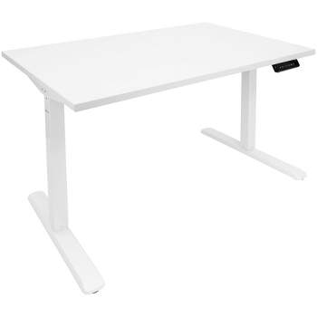 Mount-It! Height Adjustable Electric Sit-Stand Desk, 176 Lbs. Capacity, 47.5" W x 29.5" D x 1" H