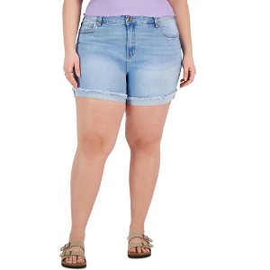 Celebrity Pink Womens The Sugar Casual Denim Shorts - 1 of 1