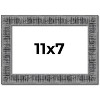 PosterPalooza | Photo Size Distressed Black Picture Frame - UV Acrylic, Foam Board Backing, Hanging Hardware - 2 of 4