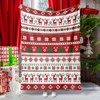 Lomsoe Christmas Tree Winter Reindeer Snowflake Blanket - Perfect Winter Gift for Classmates and Friends Christmas Gift. - 2 of 4