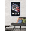 Trends International NFL New England Patriots - Neon Helmet 23 Framed Wall Poster Prints - 2 of 4