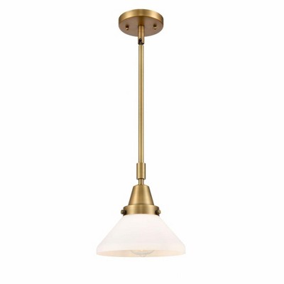 Caden - 1 Light Stem Hung Mini Pendant In Industrial Style-9.13 Inches Tall and 8 Inches Wide