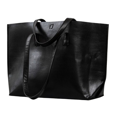 Essential Black Tote Bag Plastic