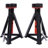 3 Ton Jack Stand for Garages, 6600 Lbs Capacity Low Profile Lifting Stand with 10 Type Adjustable Heights, Black - 3 of 4