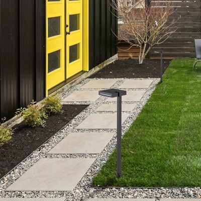 Sand Brown Aluminum Low Voltage LED Pathway Light with Stake