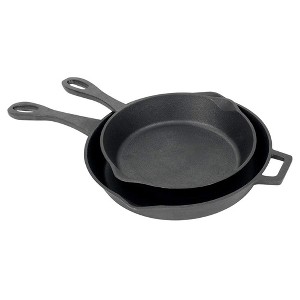 Bayou Classic 7451 2 Piece Skillet Set - 10 & 12 in. - 1 of 1