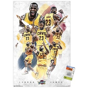 Trends International NBA Cleveland Cavaliers - Lebron James 15 Unframed Wall Poster Prints - 1 of 4