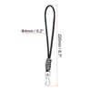 Unique Bargains Braided Wrist Polyester Keychain Wallets Badge Lanyard with Hook - 2 of 4