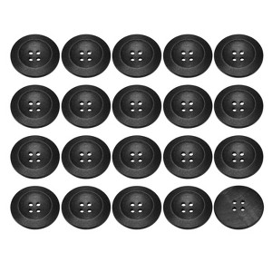 Unique Bargains Wooden DIY Craft Clothing Sewing Buttons 50 Pcs - 1 of 4
