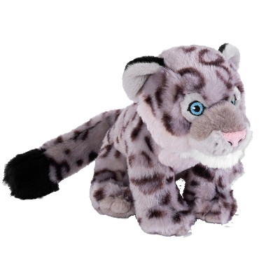 Wild Republic Cuddlekins Eco Mini Snow Leopard Cub Stuffed Animal, 8 ...