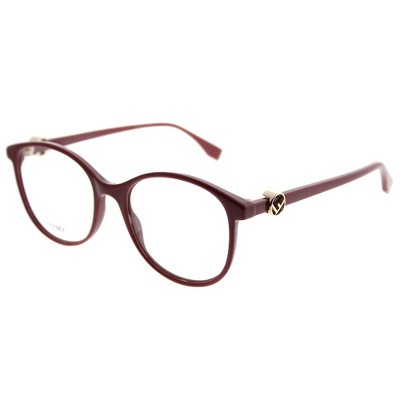 Fendi Ff 0233 086 Womens Square Eyeglasses Havana 54mm : Target