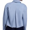 Women's Cropped Button Down Shirt - DƒÅl the Label - 2 of 3