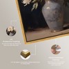 Art Remedy Flowers in Porcelain Vase Classical vintage floral vase wall art Framed - 4 of 4
