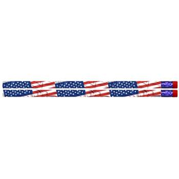 Musgrave Pencil Company Flags & Fireworks Pencil, Box of 144
