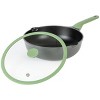 Kenmore Theodore 13 Inch Nonstick Cast Aluminum Saute Pan with Lid - 2 of 4