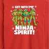 Boys' - Teenage Mutant Ninja Turtles - Get Into The Ninja Spirit Long Sleeve Graphic T-Shirt - 2 of 4
