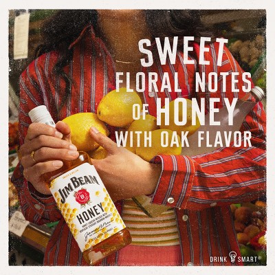 Jim Beam Honey Bourbon Whiskey - 50ml Plastic Bottle