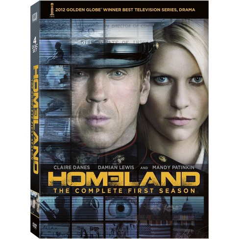 Homeland The Complete First Season 4 Discs Dvd Target