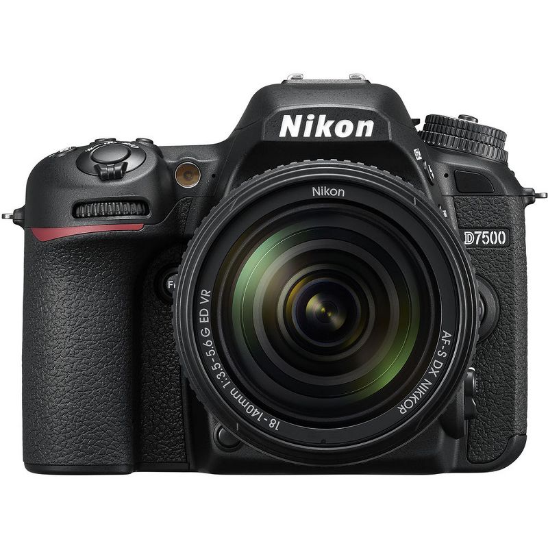 Nikon D7500 DSLR Camera W/ 18-140mm Lens 1582  - Basic Bundle, 3 of 5