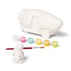 Paint Your Own Easter Ceramic Bunny House & Mini Bunny Craft Kit - Mondo Llama™ - image 2 of 4
