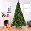 Tangkula 9ft PVC Artificial Christmas Tree 2132 Tips Premium Hinged Tips w/ Solid Metal Stand - 2 of 4
