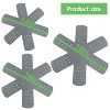 SUGIFT 9-Pack Felt Pot and Pan Protectors – 3 Sizes (14", 16", 18") - 3 of 4