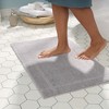 TOWN & COUNTRY EVERYDAY Ultra Plush Solid Tufted Border Bath Mat - 4 of 4