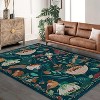 Fulvari Boho Large Soft Non-Slip Vintage Bedroom Dining Room Rug, Low Pile Carpet for Kids Playroom Nursery Office Farmhouse - 3 of 4