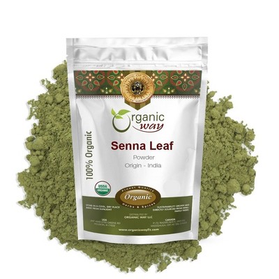 Organic Senna Leaf Powder 8 Oz