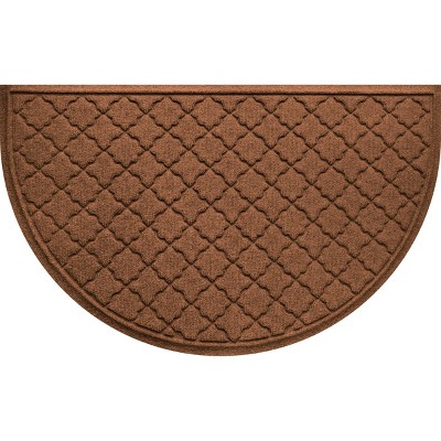 WaterHog 2'x3'3" Cordova Indoor/Outdoor Half Round Door Mat
