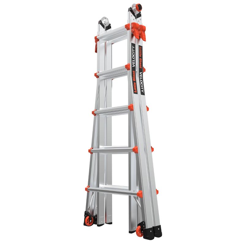 Little Giant Ladder Systems 300 lb ANSI Type IA rated Aluminum Ladder Gray, 4 of 23