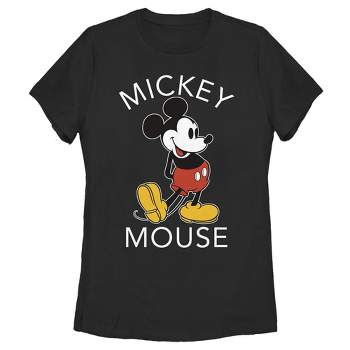 Women's Mickey & Friends Retro Mickey Mouse Pose T-Shirt