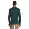 Lands' End School Uniform Men's Long Sleeve Interlock Polo Shirt - 2 of 4