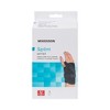 McKesson Foam / Nylon Single-Pull Lace Closure / Hook and Loop Strap Closure Wrist Brace for Left Hand 155-81-87470 - 3 of 4