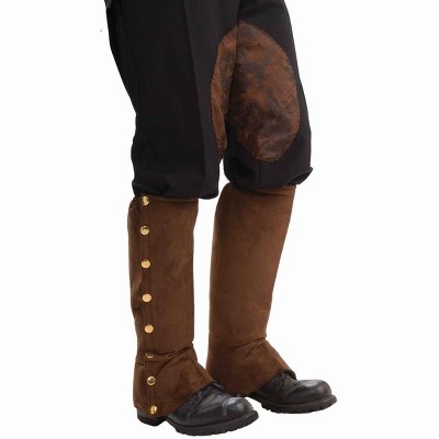 Forum Novelties Steampunk Male Spats Costume Accessory - Brown