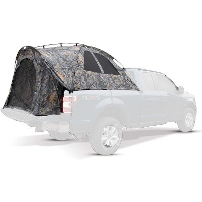 Napier Backroadz Vehicle Specific Full Size Short Truck Bed Portable 2 Person Outdoor Camping Tent with Convenient Carry Bag, Camouflage