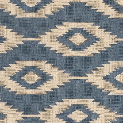 cream/blue