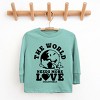 The Juniper Shop SmileyWorld The World Needs More Love Youth Long Sleeve Tee - 2 of 4