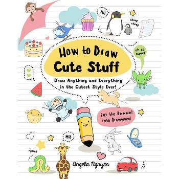 How to Draw Cool Things for Kids Ages 8-12, Workbook, Simple Step by Step:  Cute Staff, 5 Minute Learn to Drawing, Improve your Skills, Easy and Fun