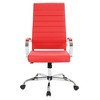 LeisureMod Benmar Modern High Back Leather Office Chair - 3 of 4