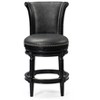 Maven Lane Pullman Swivel High Back Vegan Leather Counter Height Bar Stool - 2 of 4