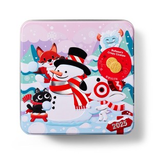 Christmas Bullseye's Sugar Cookies 2024 Collectible Tin - 8oz - Favorite Day™ - 1 of 4