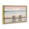 Stupell Industries Watching The Pastel Sunset Floating Frame Canvas Art - 2 of 4