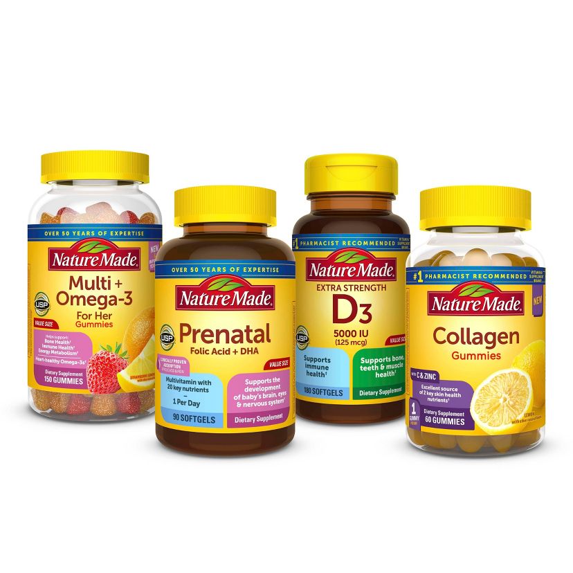 Nature Made Women's Health Supplements Collection