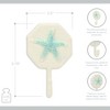 Cheung's Solva Coastal Colored Starfish Cast Iron Wall Hook - 3 of 4