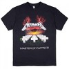 Mens Metallica Master Of Puppets Tour '86 Album Cover & Tracks T-Shirt - 2 of 4