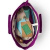 Lands' End Zip Top Canvas Tote Bag - 3 of 4