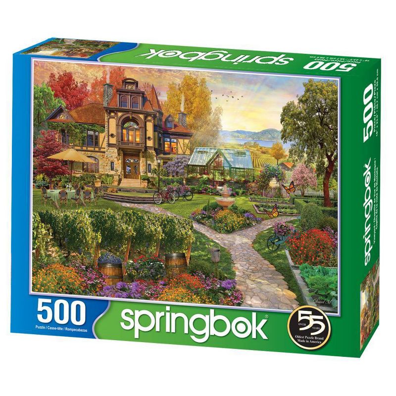 Springbok Vineyard Retreat Jigsaw Puzzle - 500pc, 3 of 6