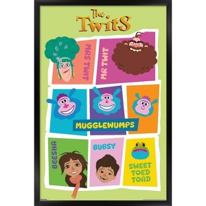 Trends International Netflix The Twits (2025) - Grid Framed Wall Poster Prints - 1 of 4