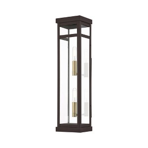 Livex Lighting Hopewell 2 - Light Wall Light in  Bronze - 1 of 4